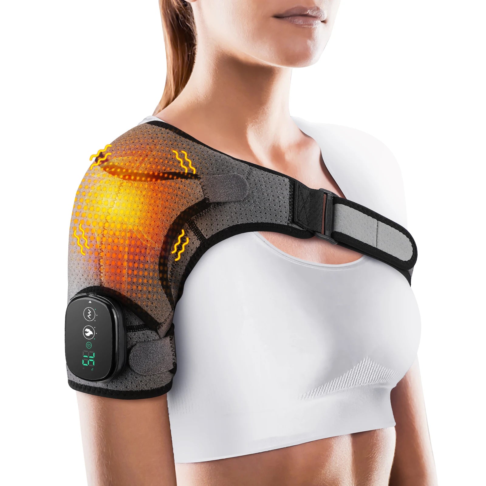 Heating Shoulder Brace Compression with Vibration