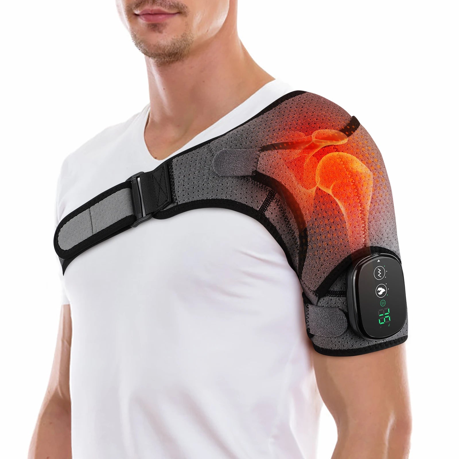 Heating Shoulder Brace Compression with Vibration